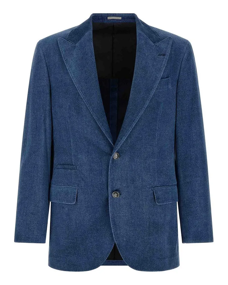 Brunello Cucinelli Blazer - Blau Blau