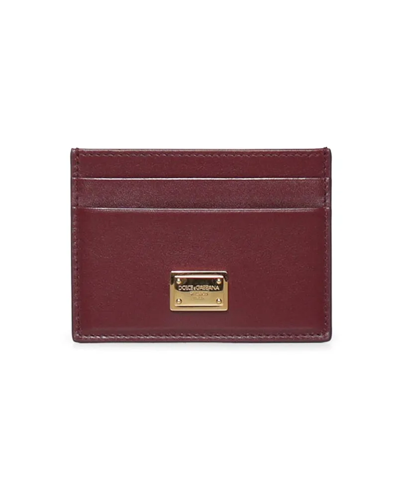 Dolce & Gabbana Portemonnaie - Bordeaux Bordeaux