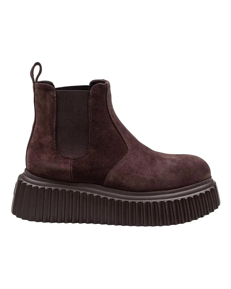 Attilio Giusti Leombruni Stiefeletten - Dunkelbraun Dunkelbraun