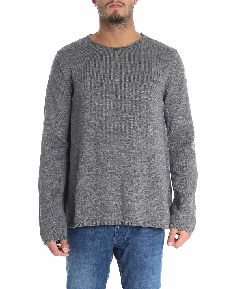Comme des Garçons Rundhalspullover - Grau Grau