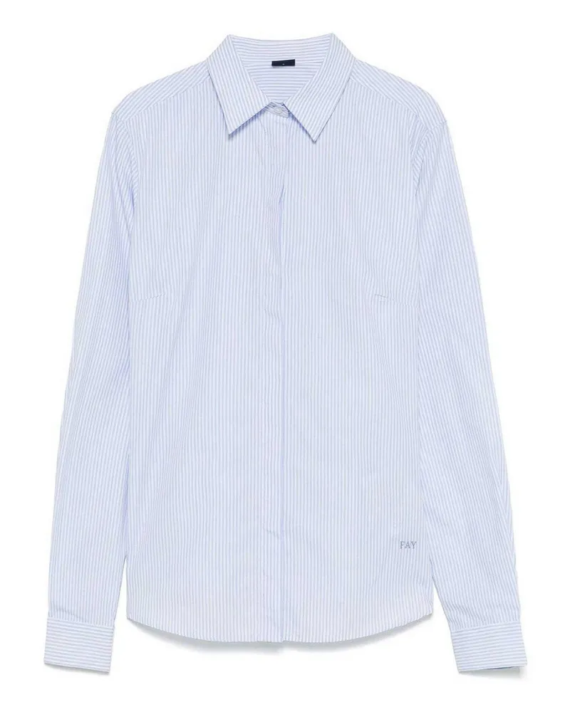 Fay Hemd - Blau Blau