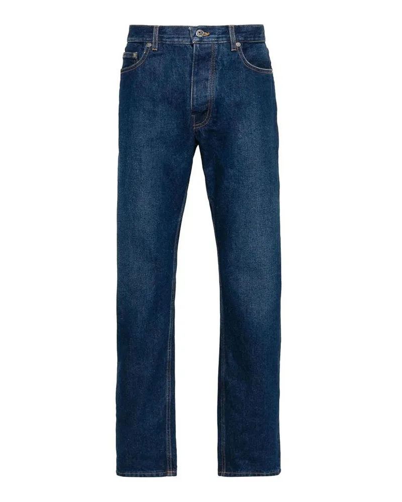 OFF-WHITE Straight Leg Jeans - Blau Blau