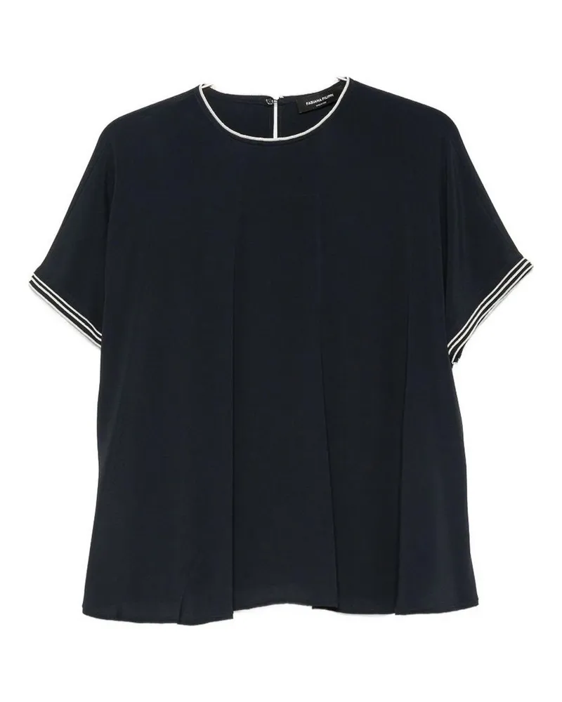 Fabiana Filippi Top - Dunkelblau Dunkelblau