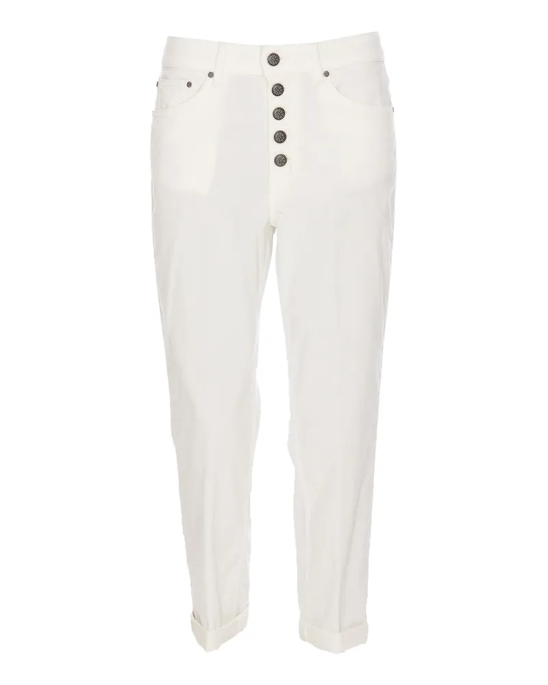 Dondup Straight Leg Jeans - Weiß Weiß