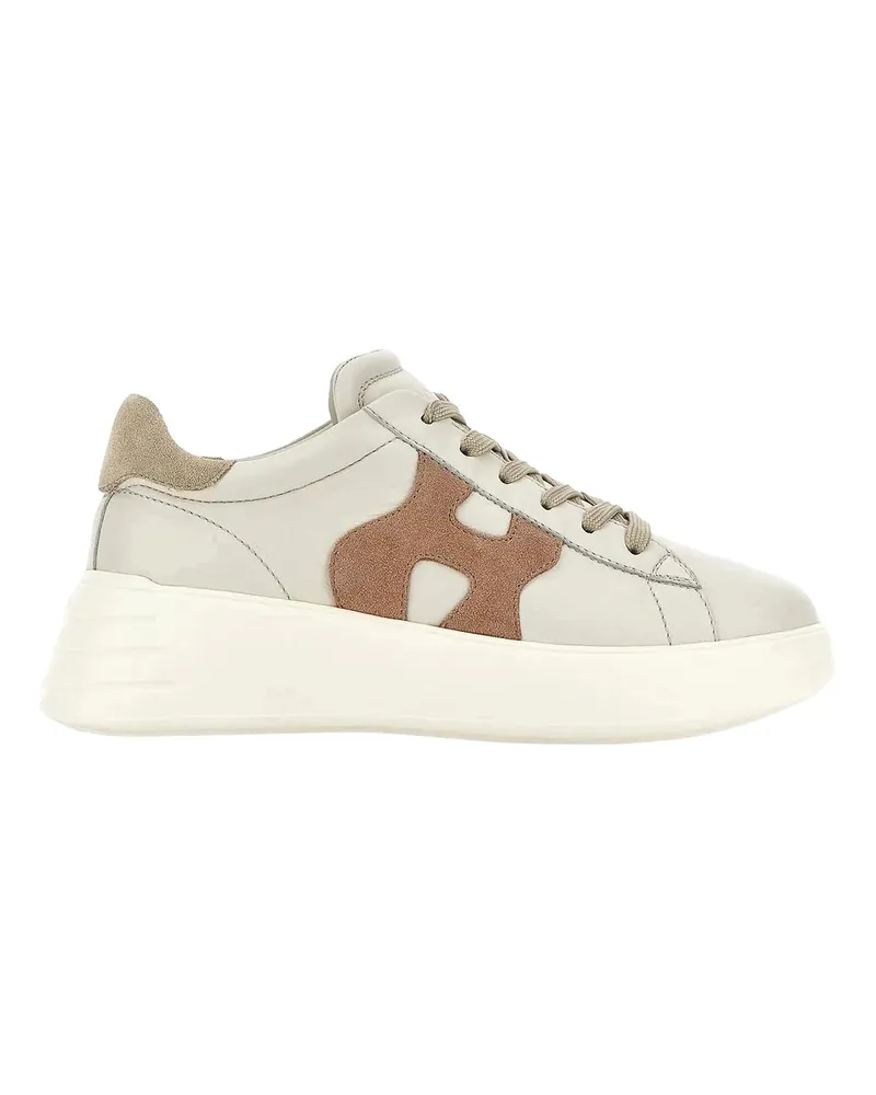 Hogan Schnürschuhe - Creme Creme