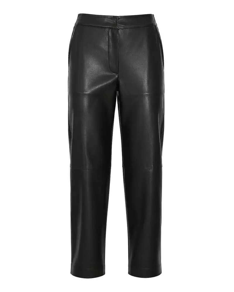 Alpha Studio Lederhose - Schwarz Schwarz