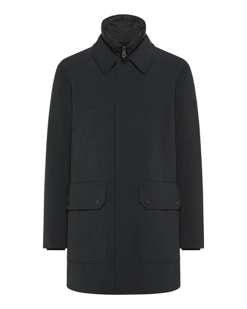 Peuterey Knielanger Mantel - Blau Blau