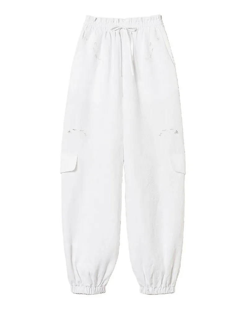 Twin-Set Casual Hose - Weiß Weiß