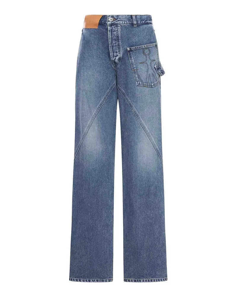 J.W.Anderson J. W. Anderson Straight Leg Jeans - Blau Blau