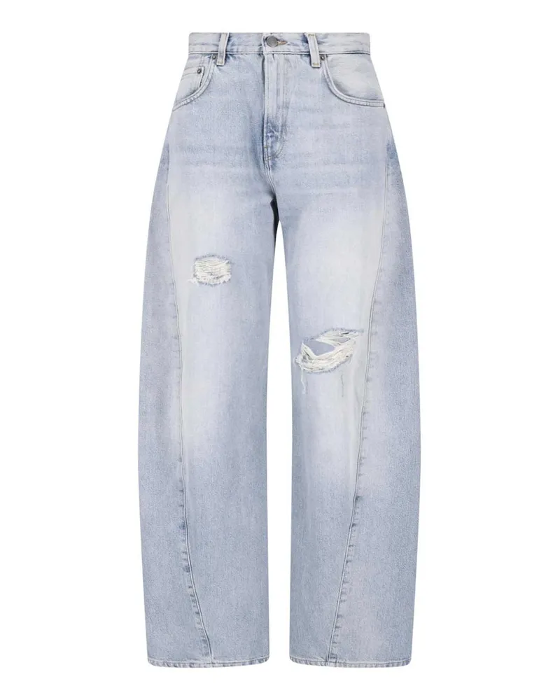 Haikure Straight Leg Jeans - Hellblau Hellblau