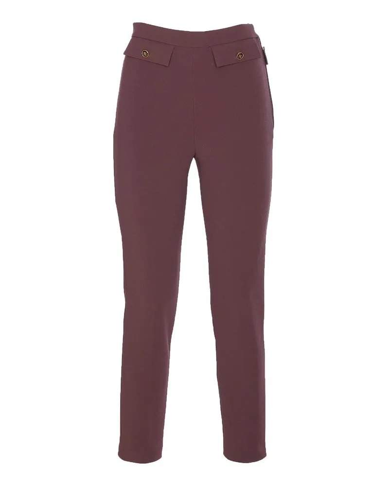 Elisabetta Franchi Casual Hose - Rot Rot