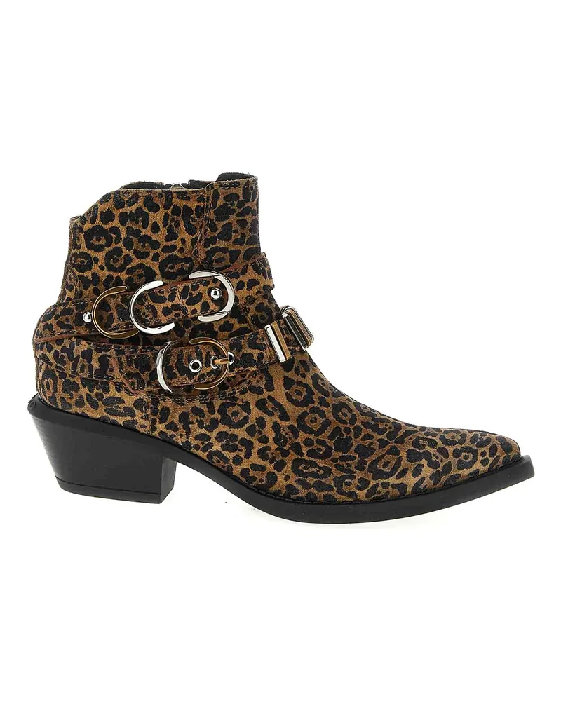 Pinko Stiefeletten - Braun Animal