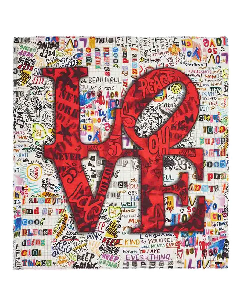 Faliero Sarti Schal - Bunt Bunt