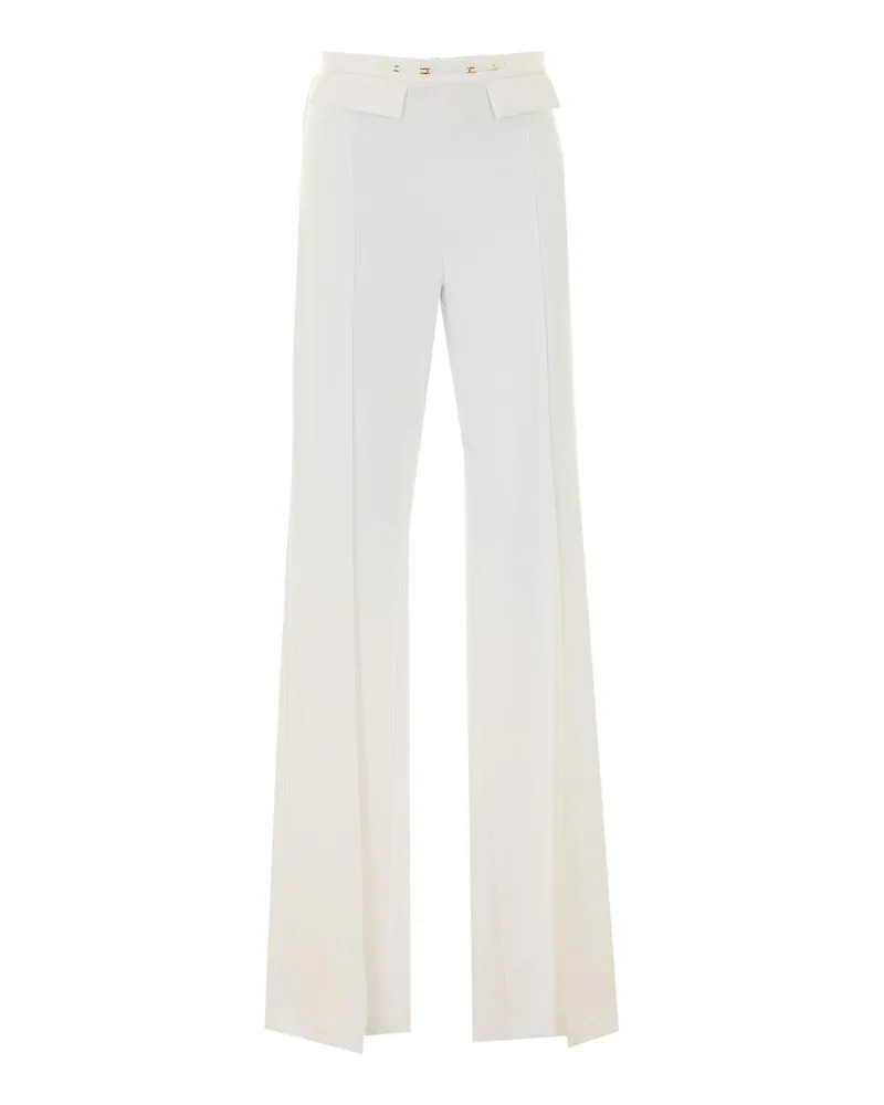 Elisabetta Franchi Casual Hose - Weiß Weiß