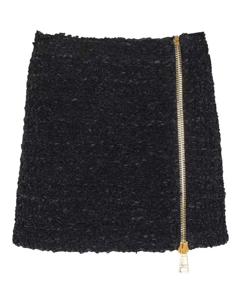 Balmain Minirock - Schwarz Schwarz