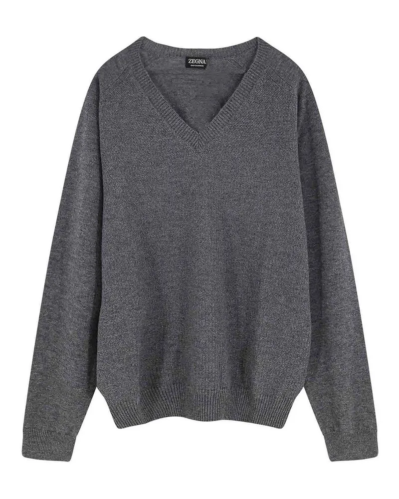 Ermenegildo Zegna Rundhalspullover - Grau Grau