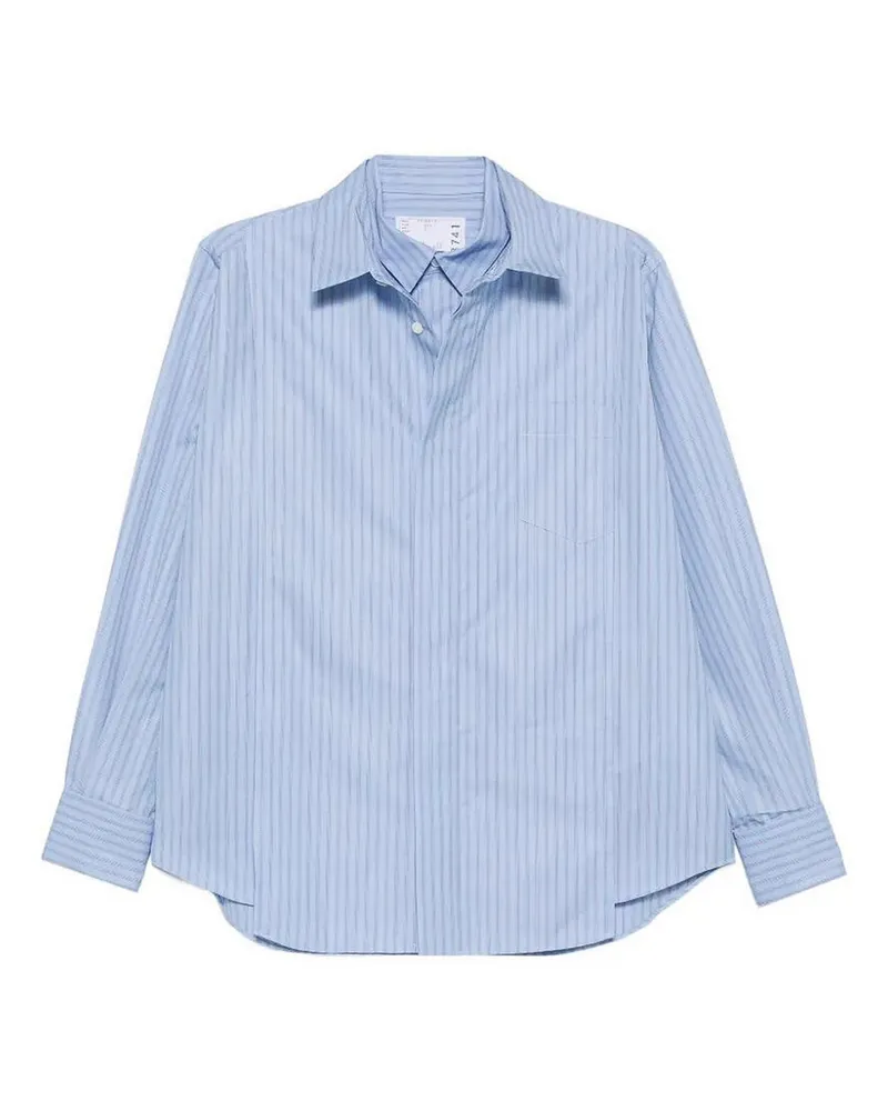 Sacai Hemd - Hellblau Hellblau