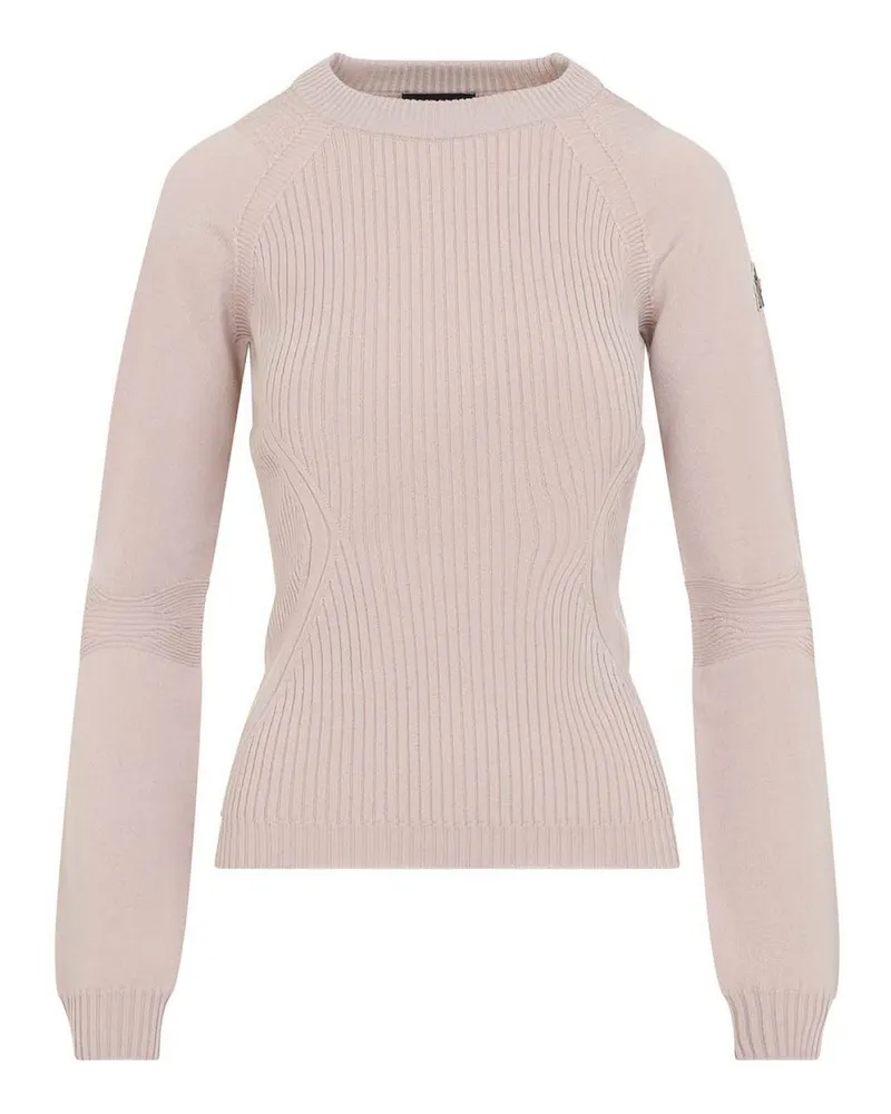 Moncler Rundhalspullover - Hellrosa Hellrosa
