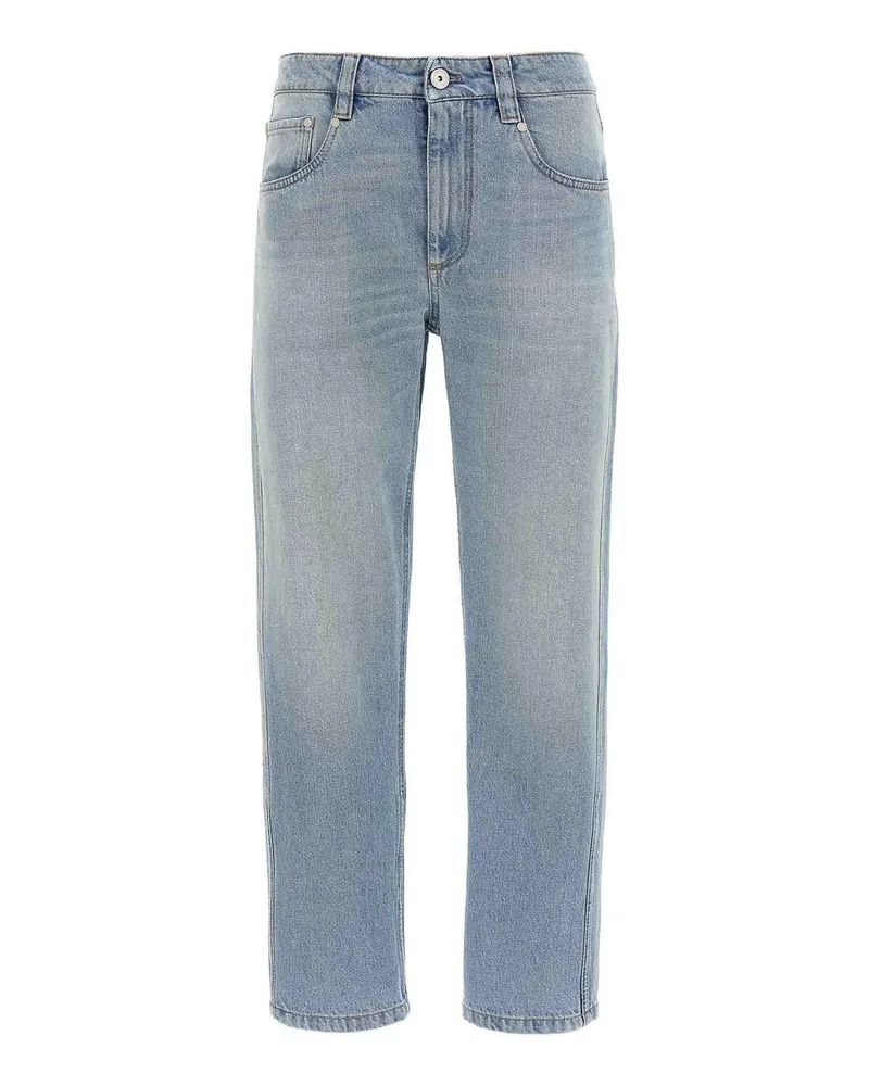 Brunello Cucinelli Bootcut Jeans - Hellblau Hellblau