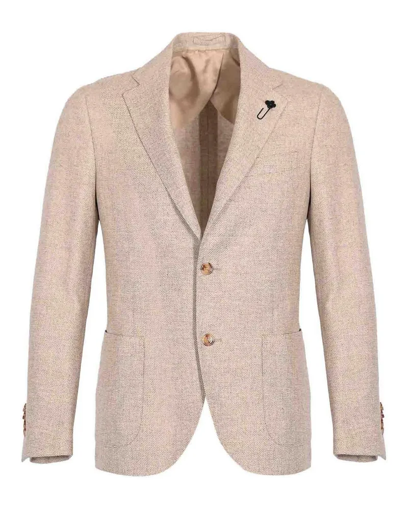 LARDINI Blazer - Beige Beige