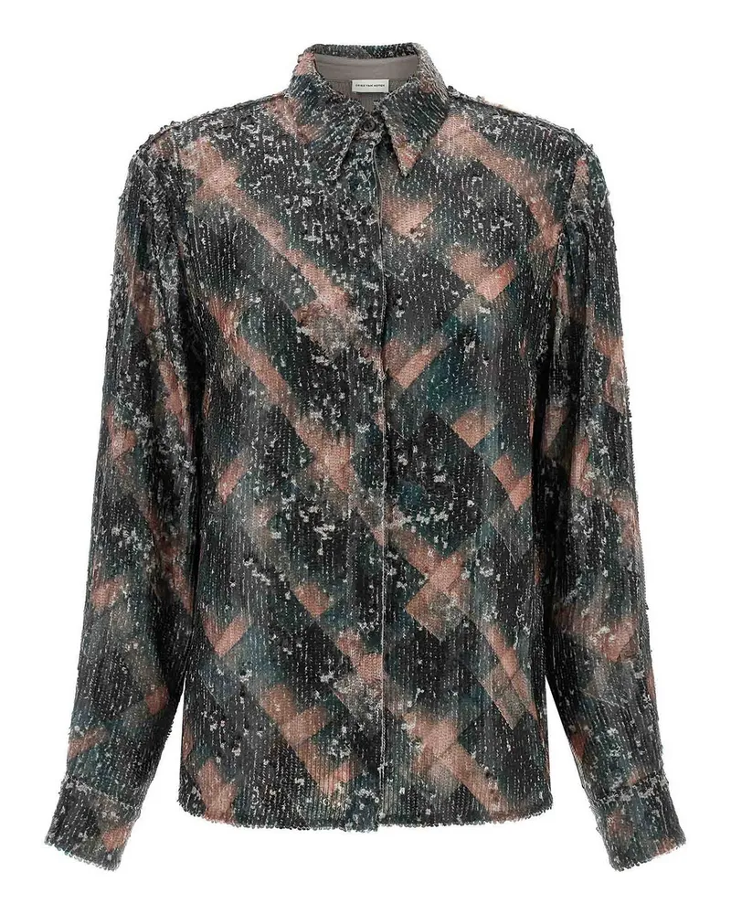 Dries van Noten Hemd - Grün Grün