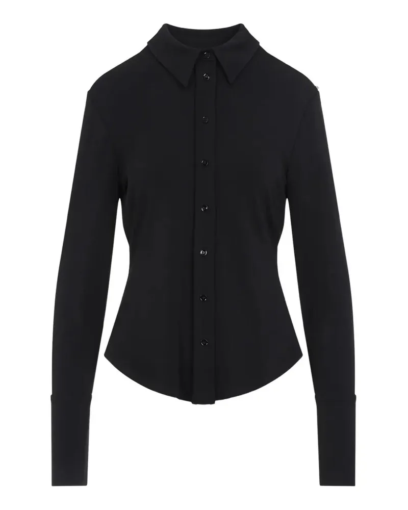 SPORTMAX Hemd - Schwarz Schwarz