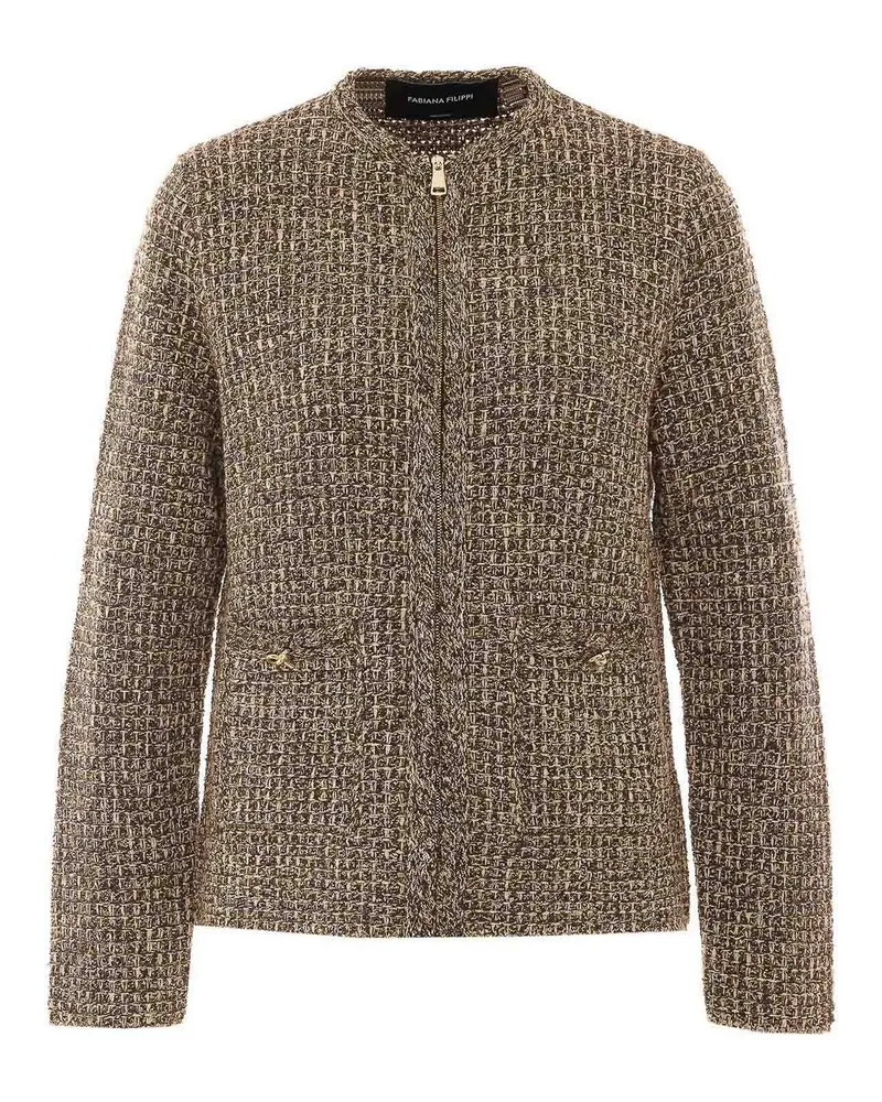 Fabiana Filippi Casualjacke - Braun Braun