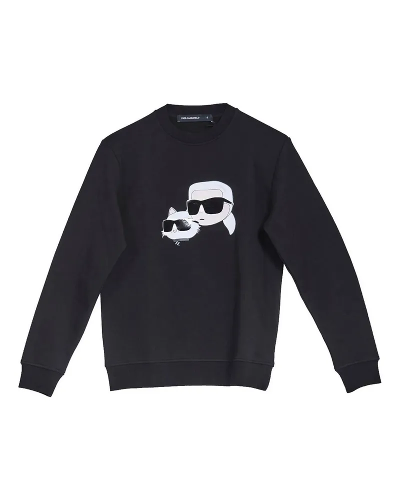 Karl Lagerfeld Sweatshirt - Schwarz Schwarz