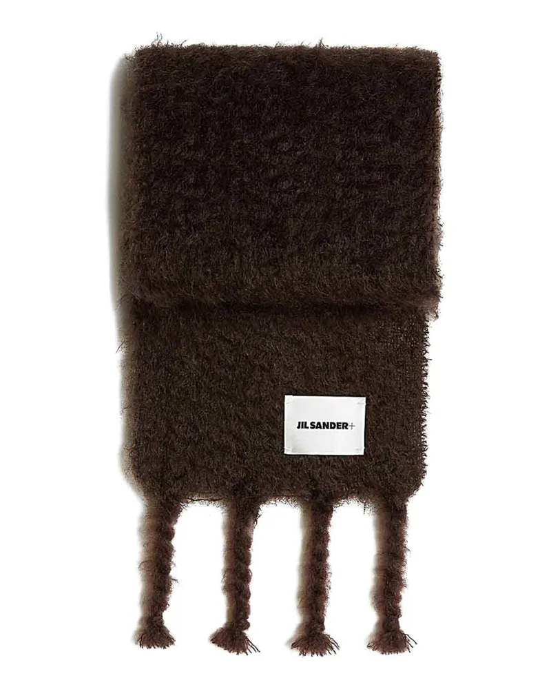 Jil Sander Schal - Dunkelrot Dunkelrot