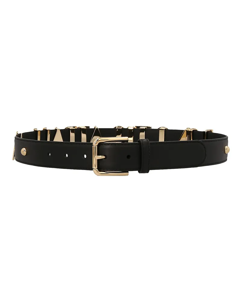 Dolce & Gabbana Gürtel - Schwarz Schwarz