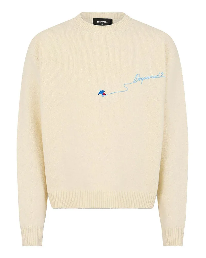 Dsquared2 Rundhalspullover - Bunt Bunt
