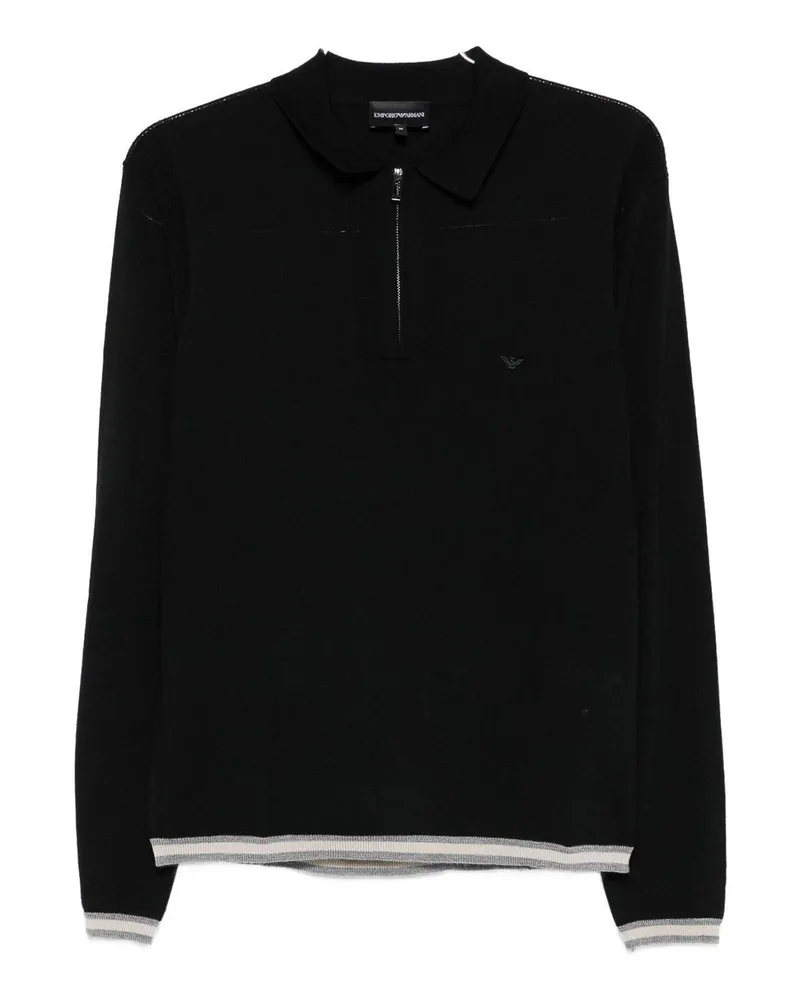 Emporio Armani Poloshirt - Schwarz Schwarz