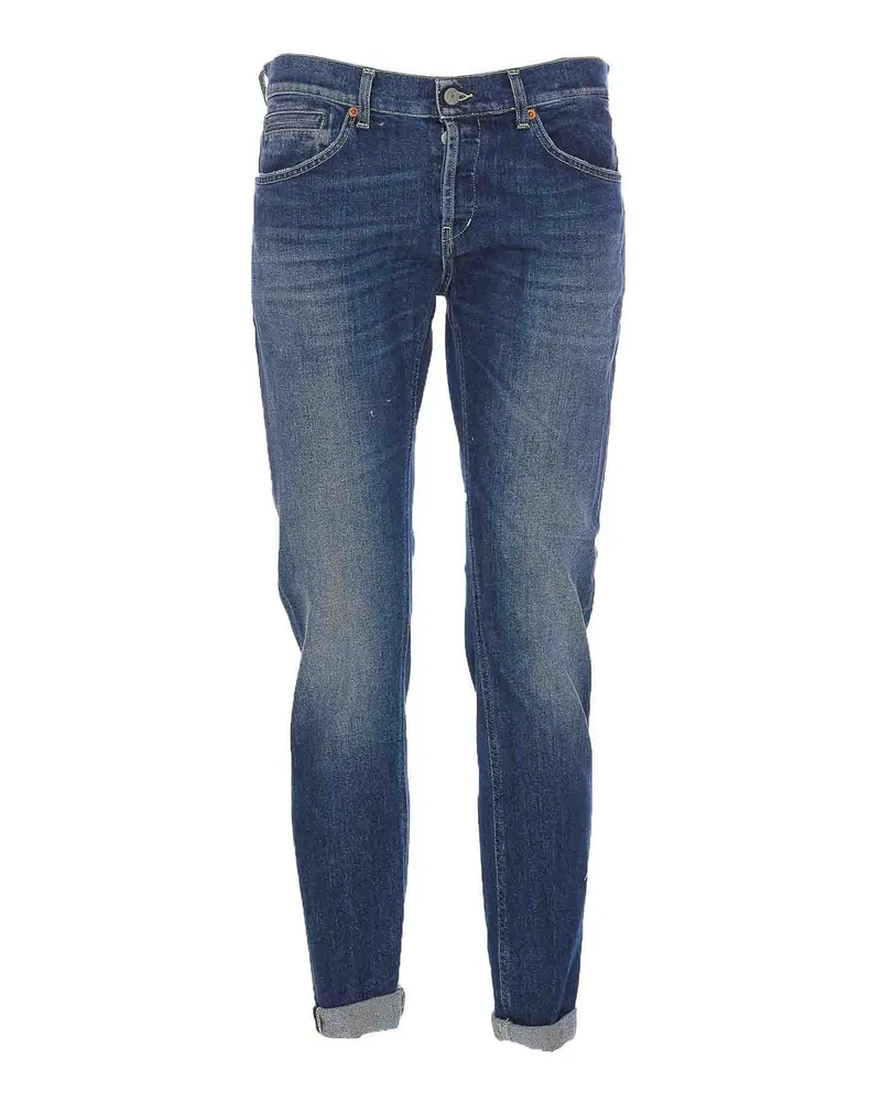 Dondup Straight Leg Jeans - Blau Blau