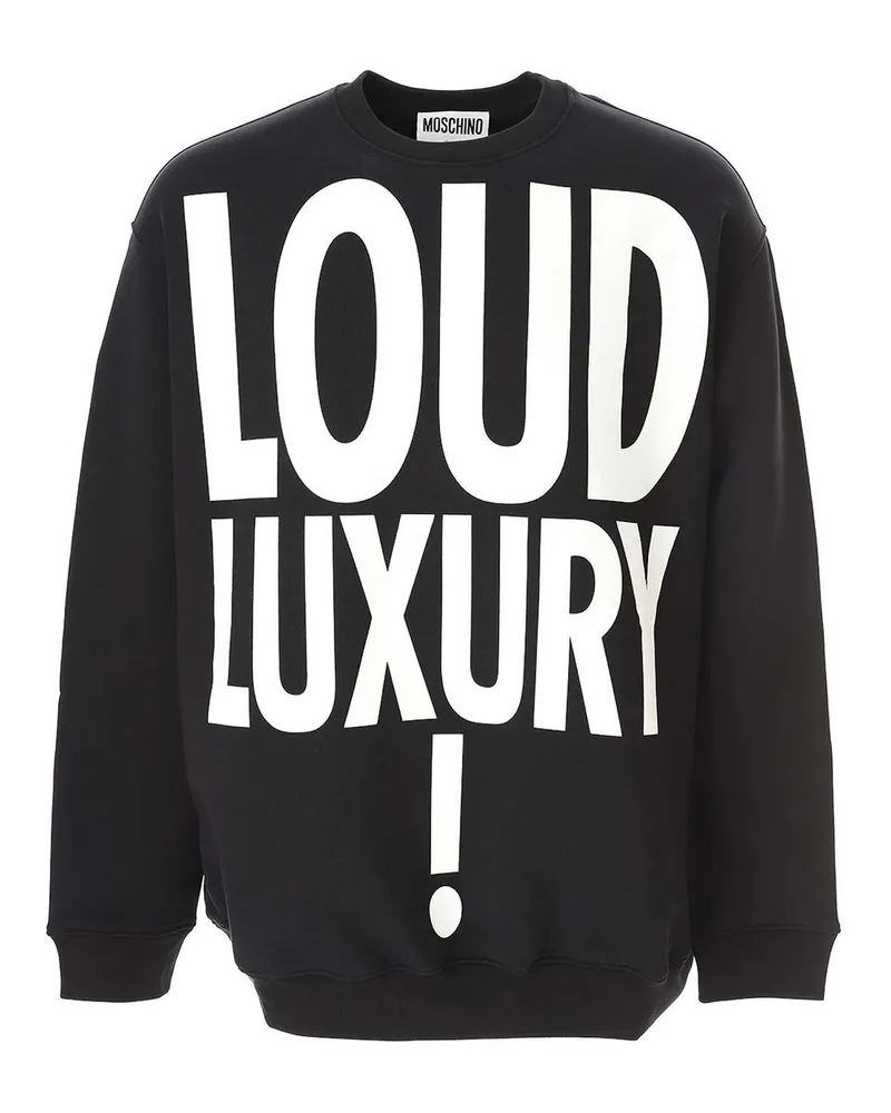 Moschino Sweatshirt - Schwarz Schwarz