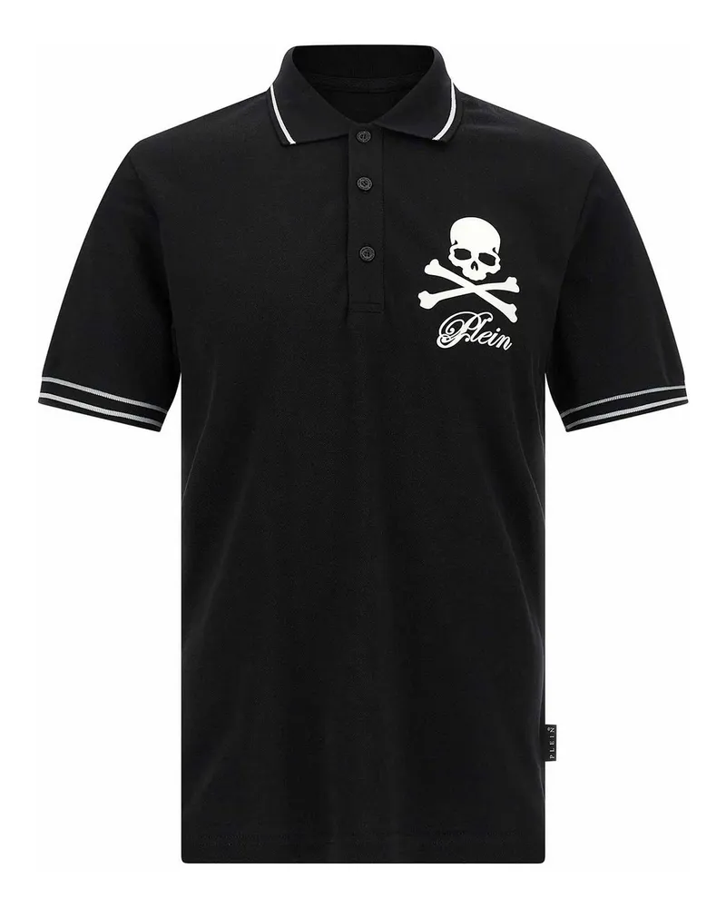Philipp Plein Poloshirt - Schwarz Schwarz