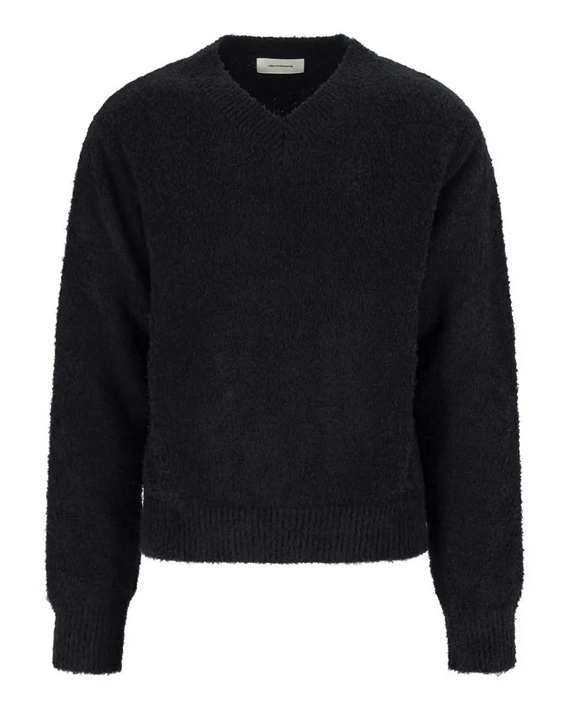 Mfpen Rundhalspullover - Schwarz Schwarz