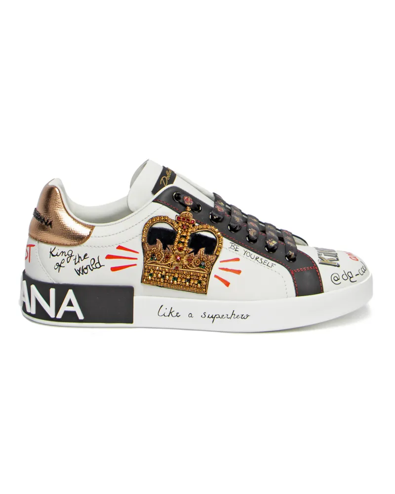 Dolce & Gabbana Sneaker - Weiß Weiß