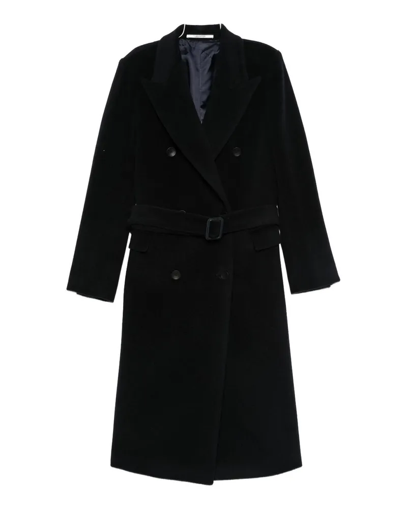 Tagliatore Knielanger Mantel - Blau Blau