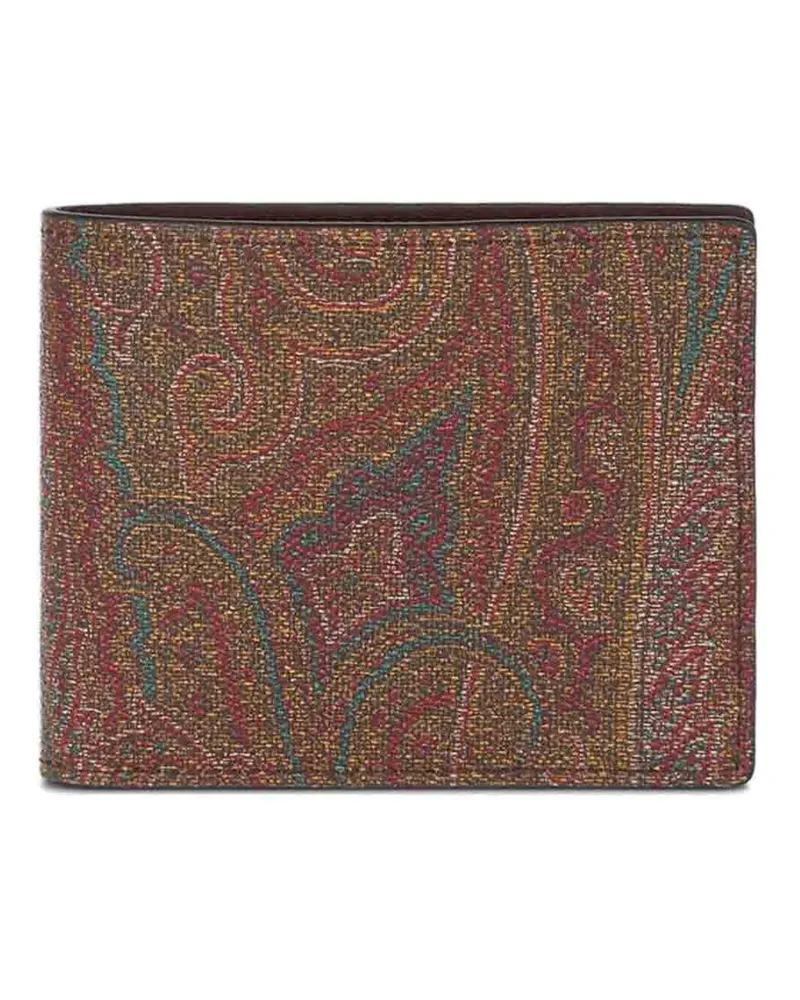 Etro Portemonnaie - Braun Braun