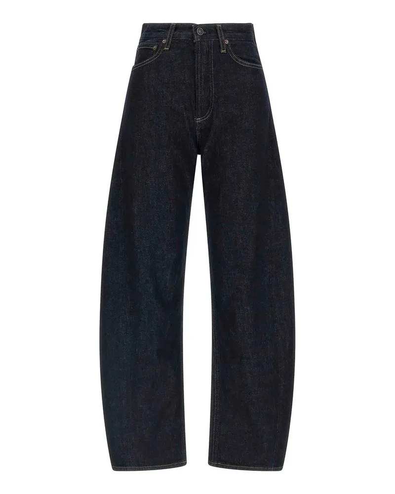 AGOLDE Straight Leg Jeans - Blau Blau