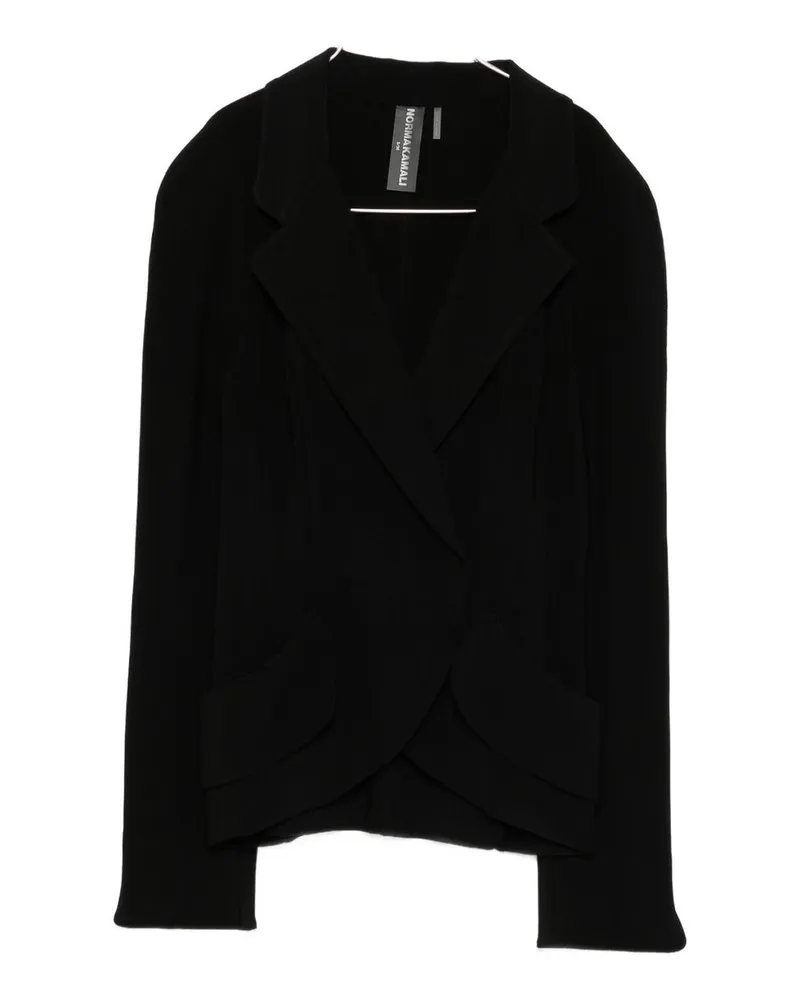 Norma Kamali Blazer - Schwarz Schwarz