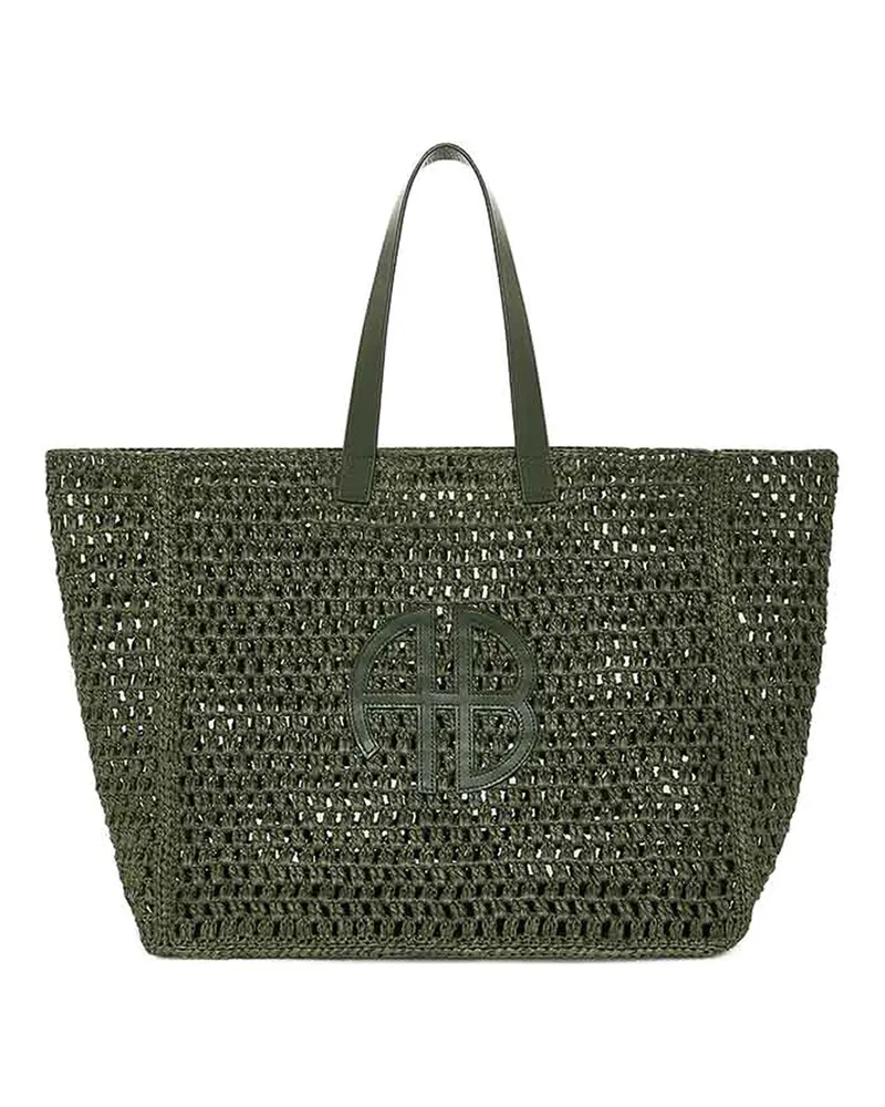 Anine Bing Schultertasche - Grün Grün