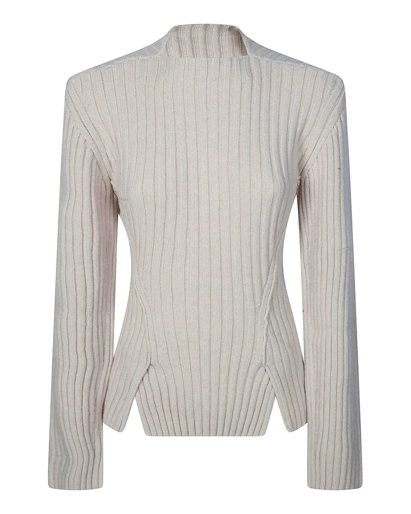Victoria Beckham Rundhalspullover - Beige Beige