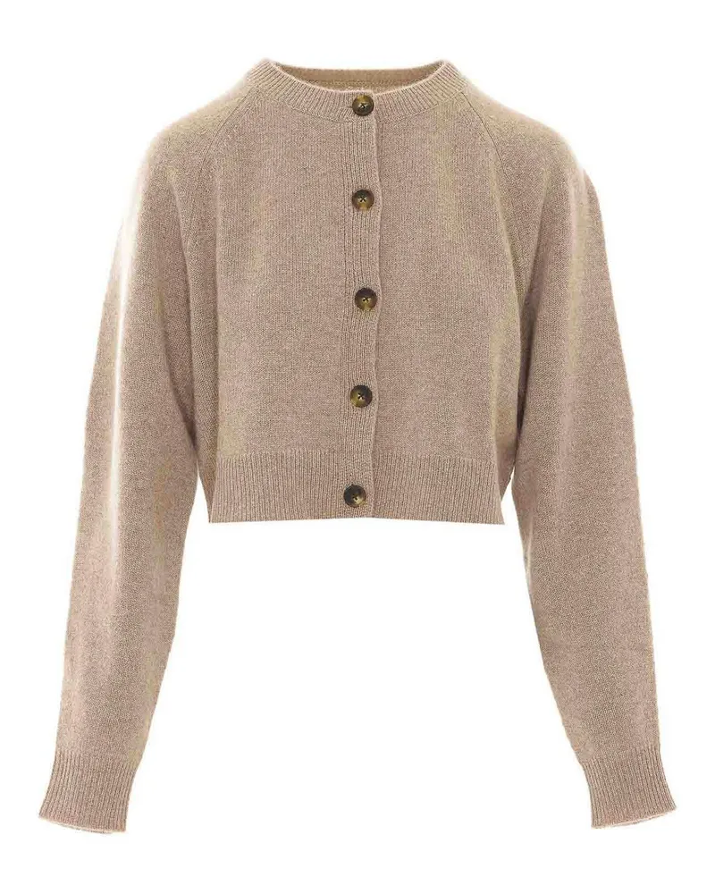 Loulou Studio Cardigan - Beige Beige