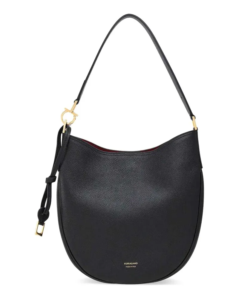 Ferragamo Schultertasche - Schwarz Schwarz