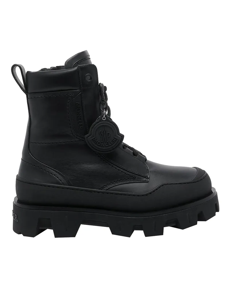 Moncler Stiefeletten - Schwarz Schwarz