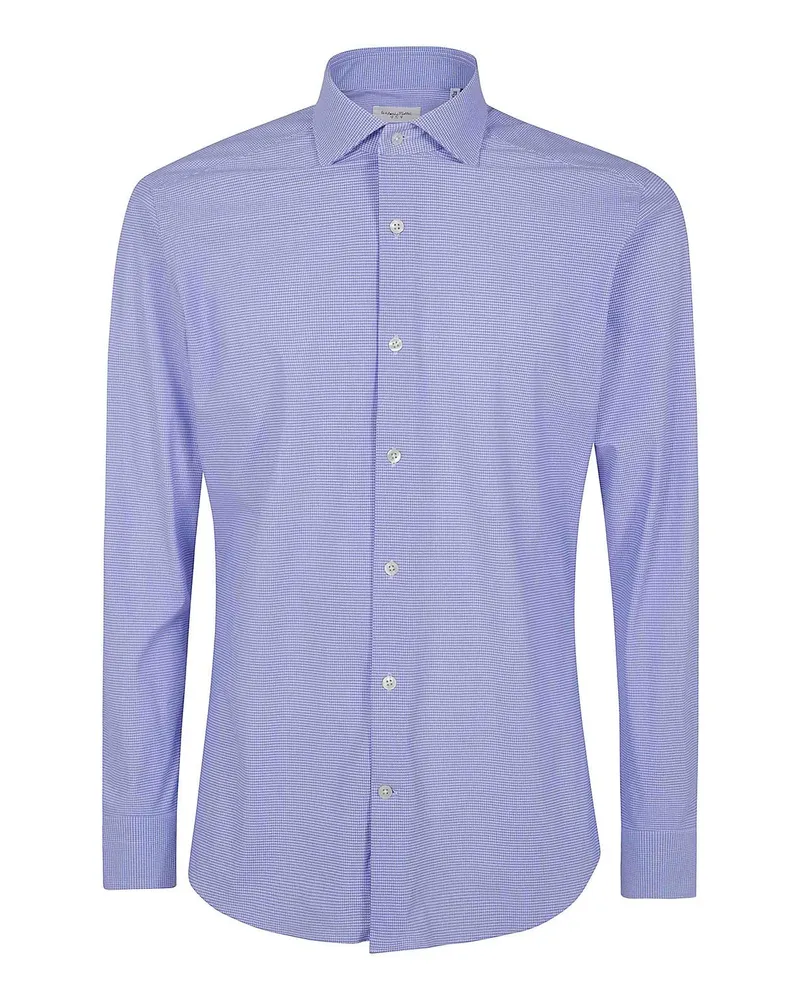 Tintoria Mattei Hemd - Blau Blau