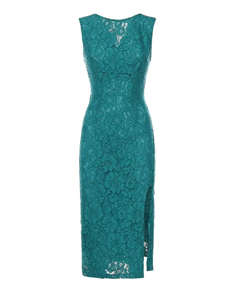 Pinko Knielanges Kleid - Grün Grün