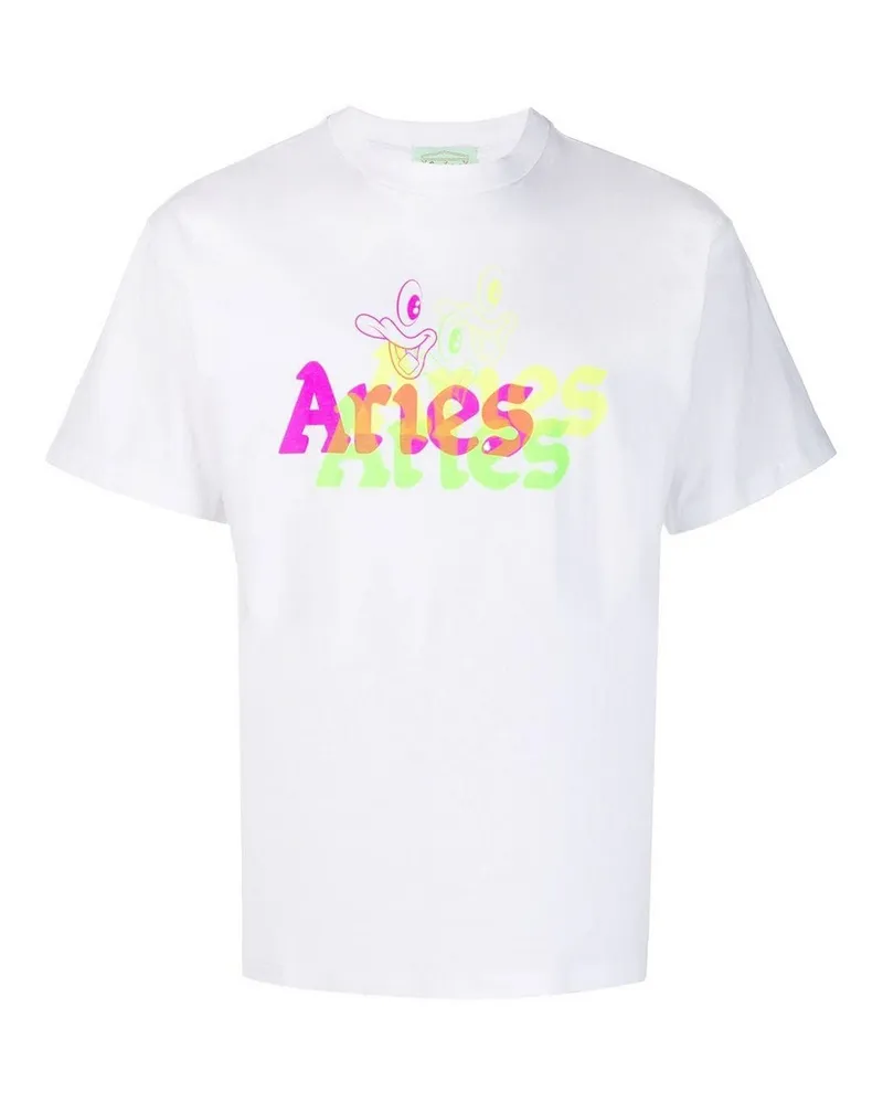 Aries T-Shirt - Weiß