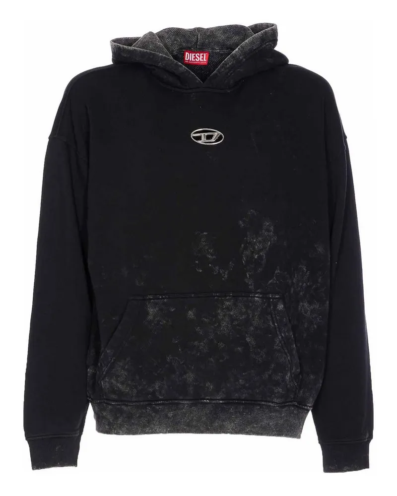 Diesel Sweatshirt - Schwarz Schwarz
